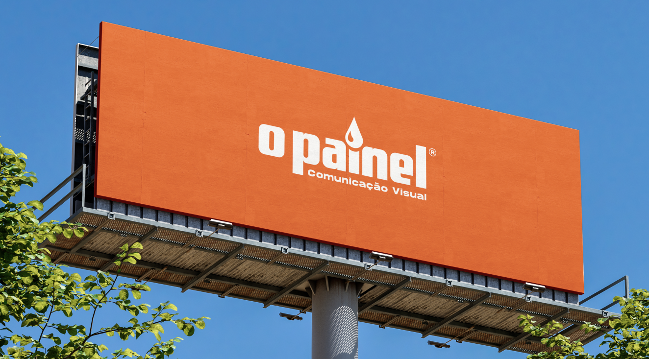 Painel mostrando a logo de O Painel